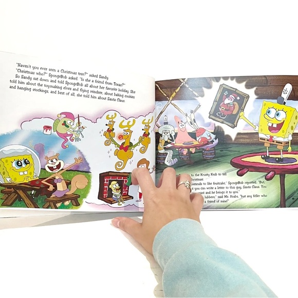 Nickelodeon Softcover Christmas Books SpongeBob SquarePants The Wild Thornberrys - Picture 5 of 8